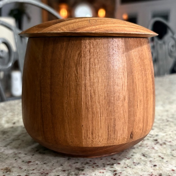 RYZE Wooden Storage Canister - Picture 2 of 8